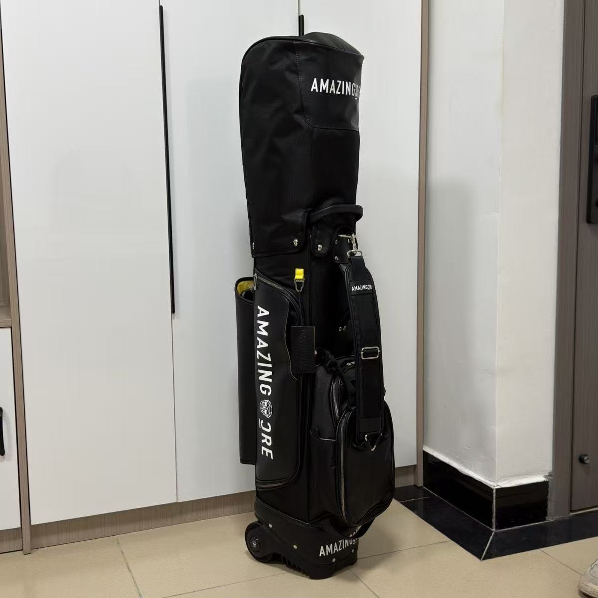 어메이징크리Golf Bag Stand Bag Caddy - Golf Equipment Holder ulasan dan harga