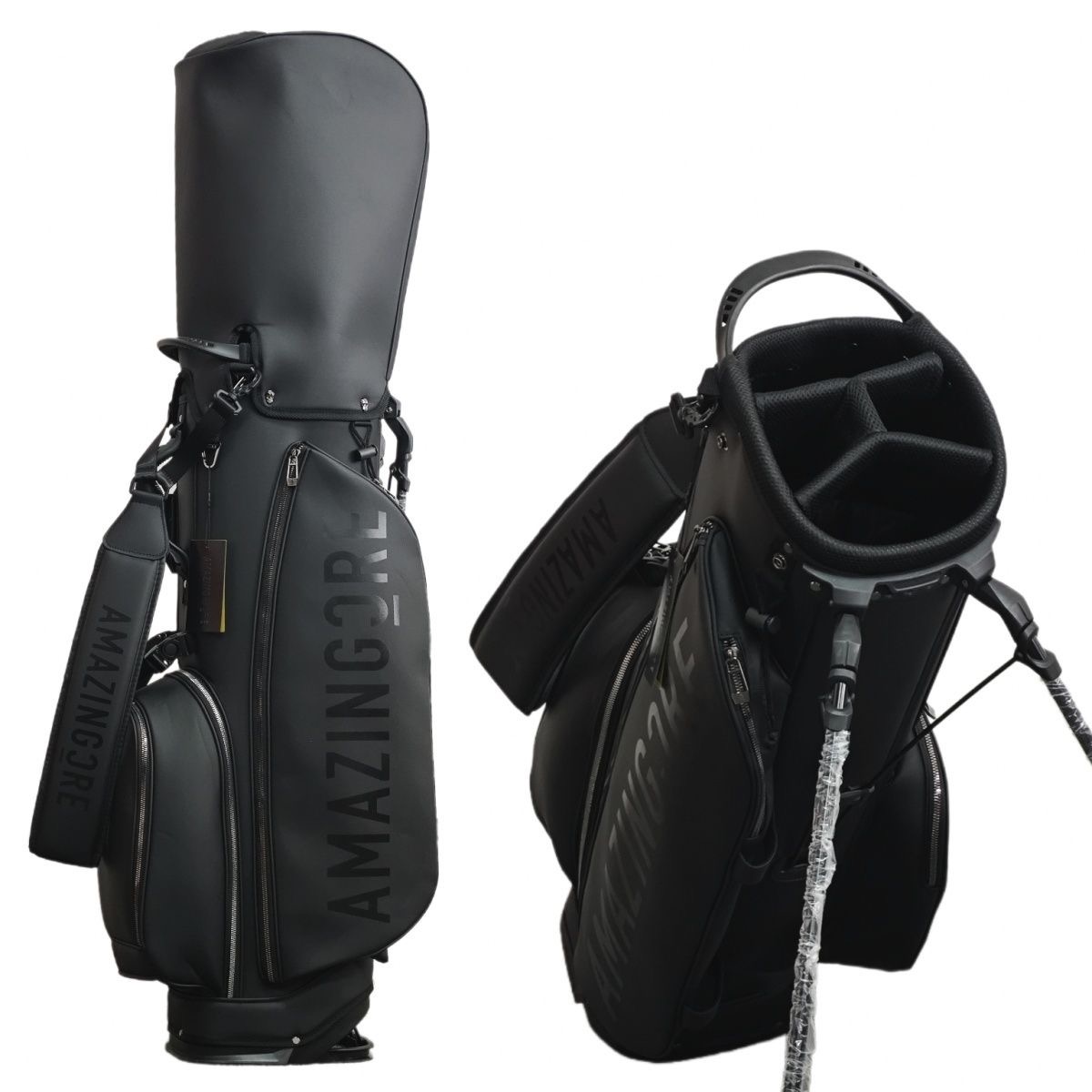 어메이징크리Golf Bag Stand Bag Caddy - Golf Equipment Holder ulasan dan harga
