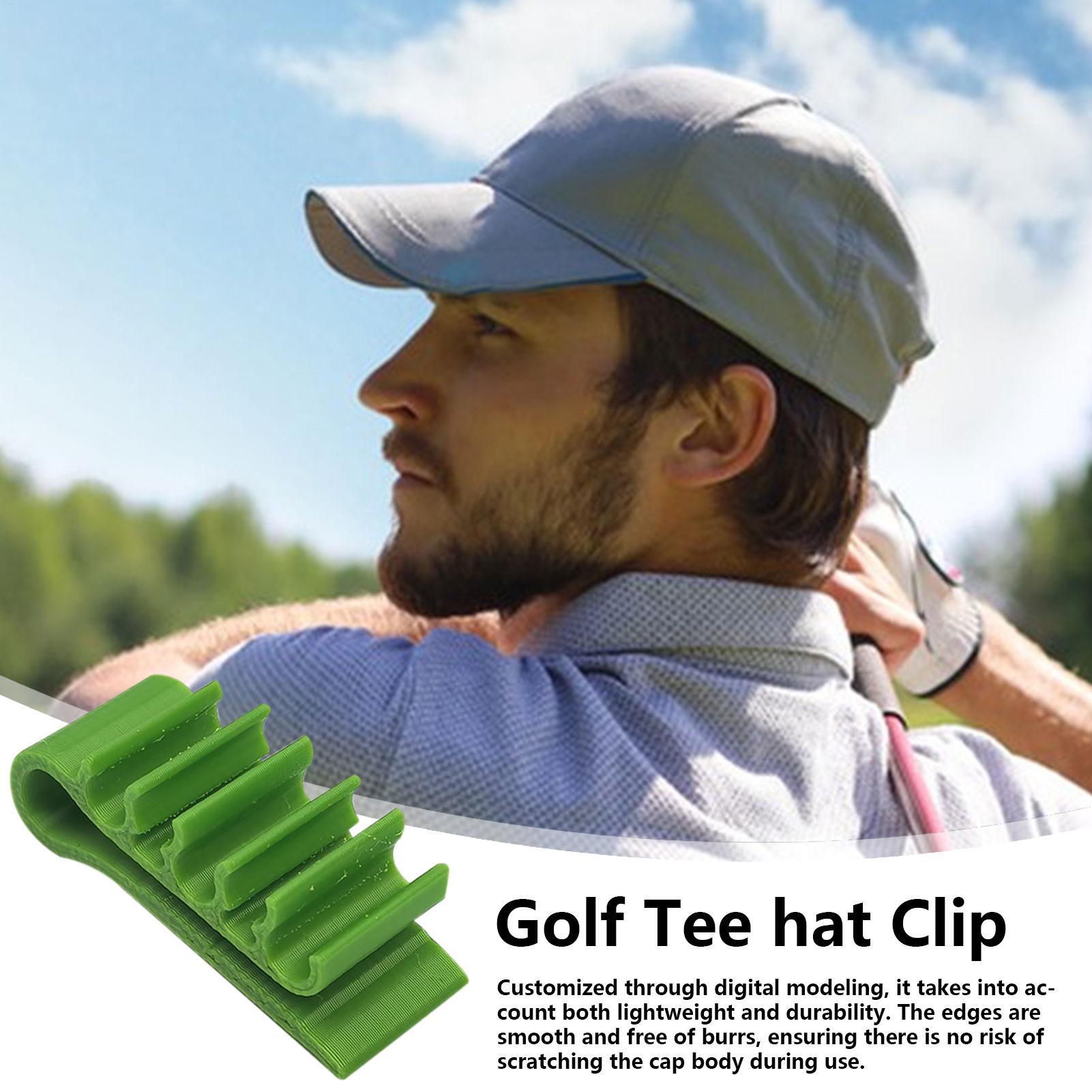 3D Printed Golf Tee Hat Brim C - Golf Equipment Holder ulasan dan harga