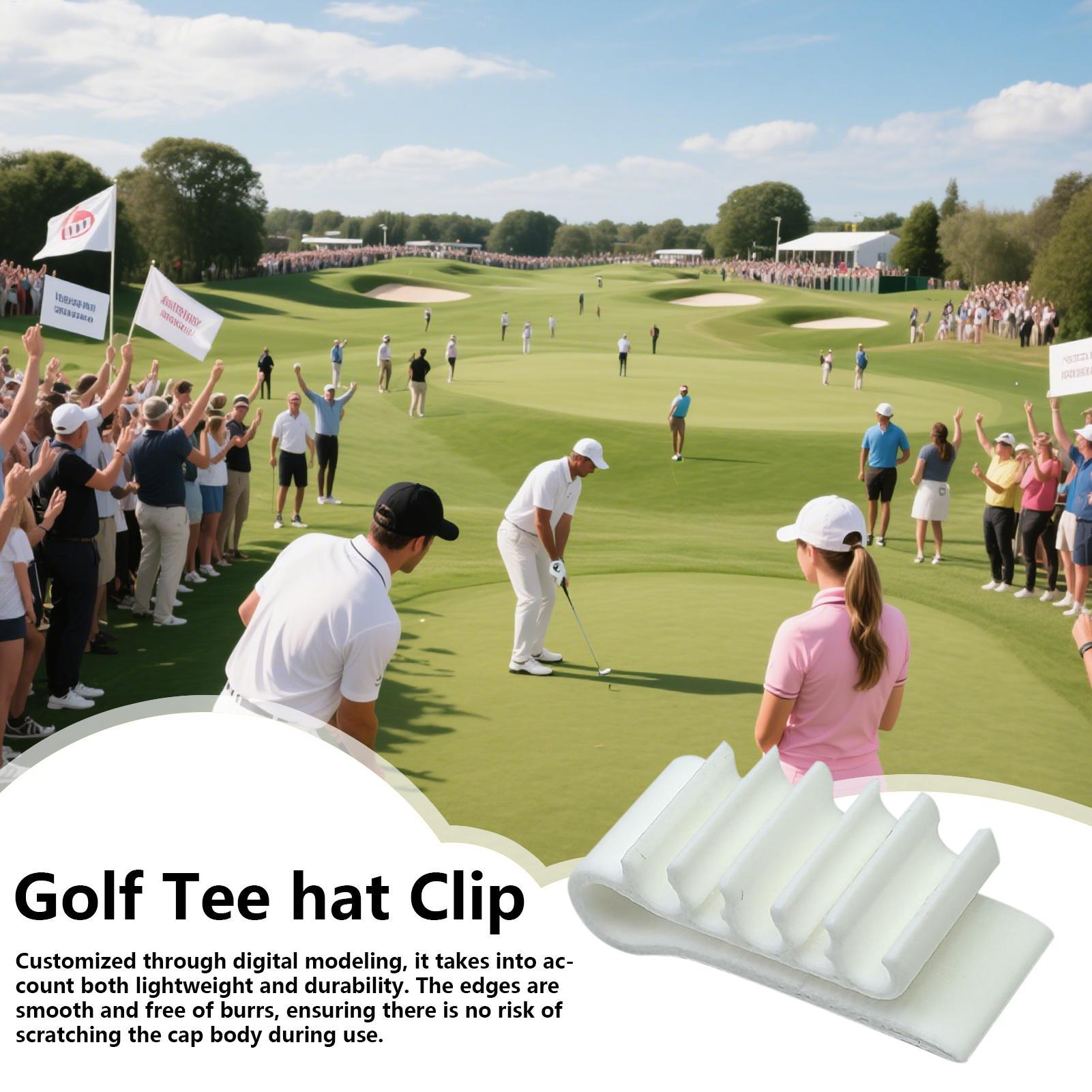 3D Printed Golf Tee Hat Brim C - Golf Equipment Holder ulasan dan harga