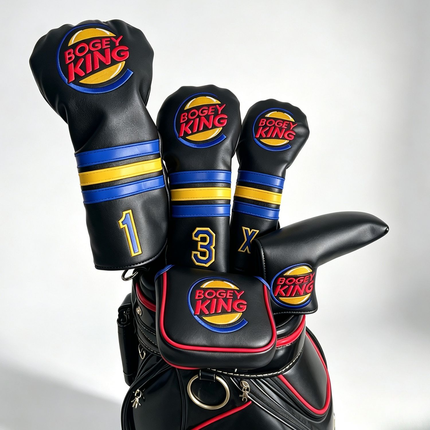 Funny Bogey King Golf Headcove - Headcover Driver ulasan dan harga