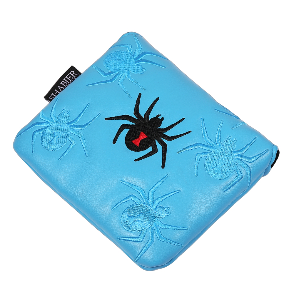 Blue PU Leather Embroidered Ma - Headcover Driver ulasan dan harga