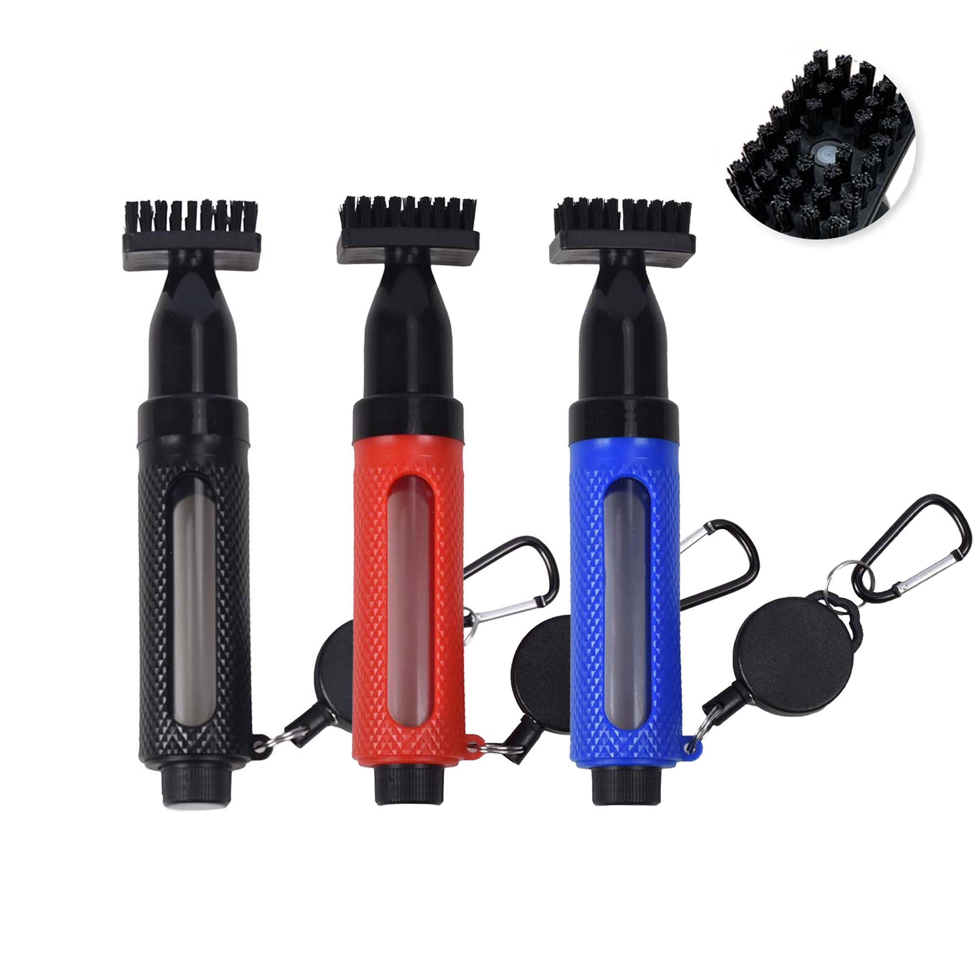 Golf Club Cleaning Brush with  - Golf Equipment Holder ulasan dan harga