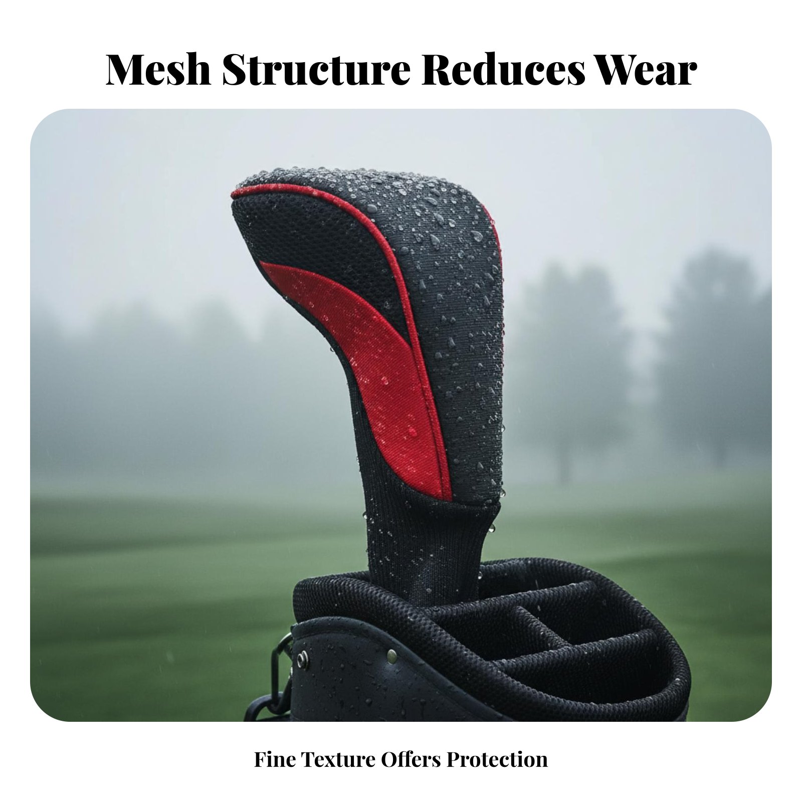 3 Pieces Driver Course Wood He - Headcover Driver ulasan dan harga