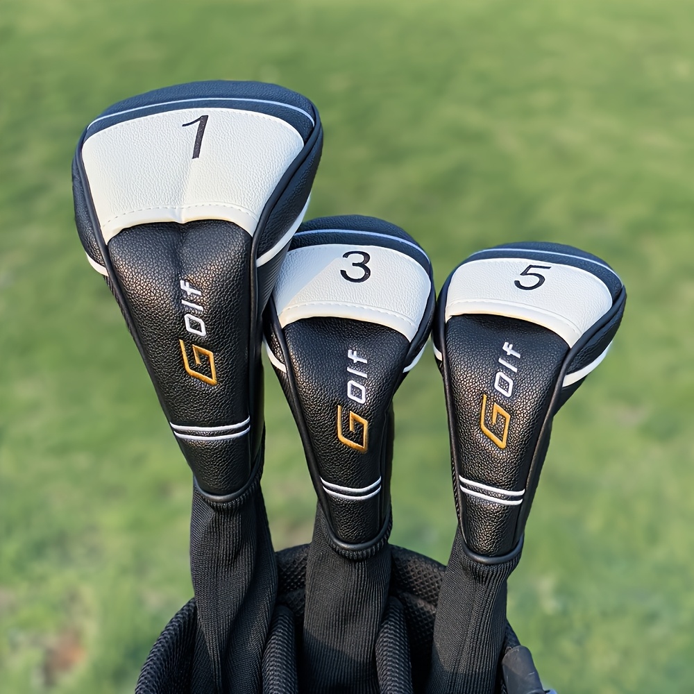 1pc/3pcs Golf Headcovers - Dri - Headcover Driver ulasan dan harga