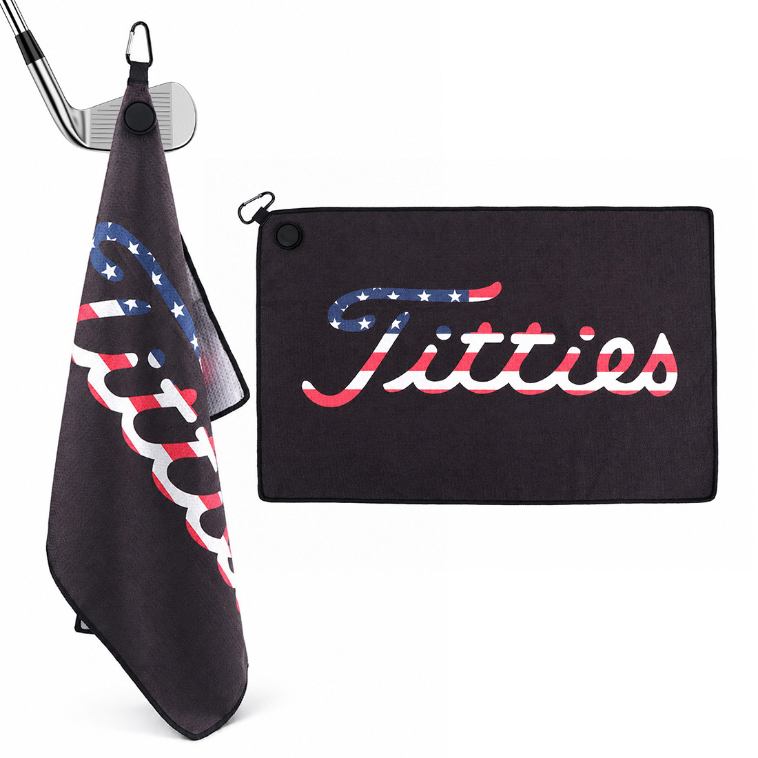 American Flag Magnetic Golf To - Golf Towel Waffle ulasan dan harga